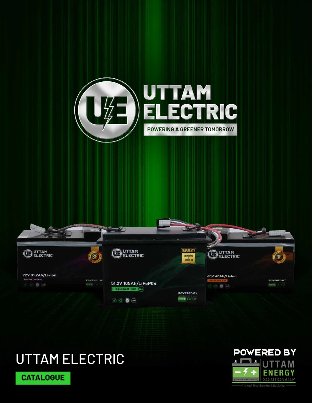 Uttam Electric product catalogue cover